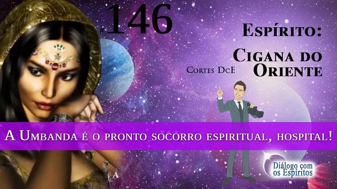 Cortes DcE 146 – A Umbanda é o pronto socorro espiritual, hospital! Transição Planetária.