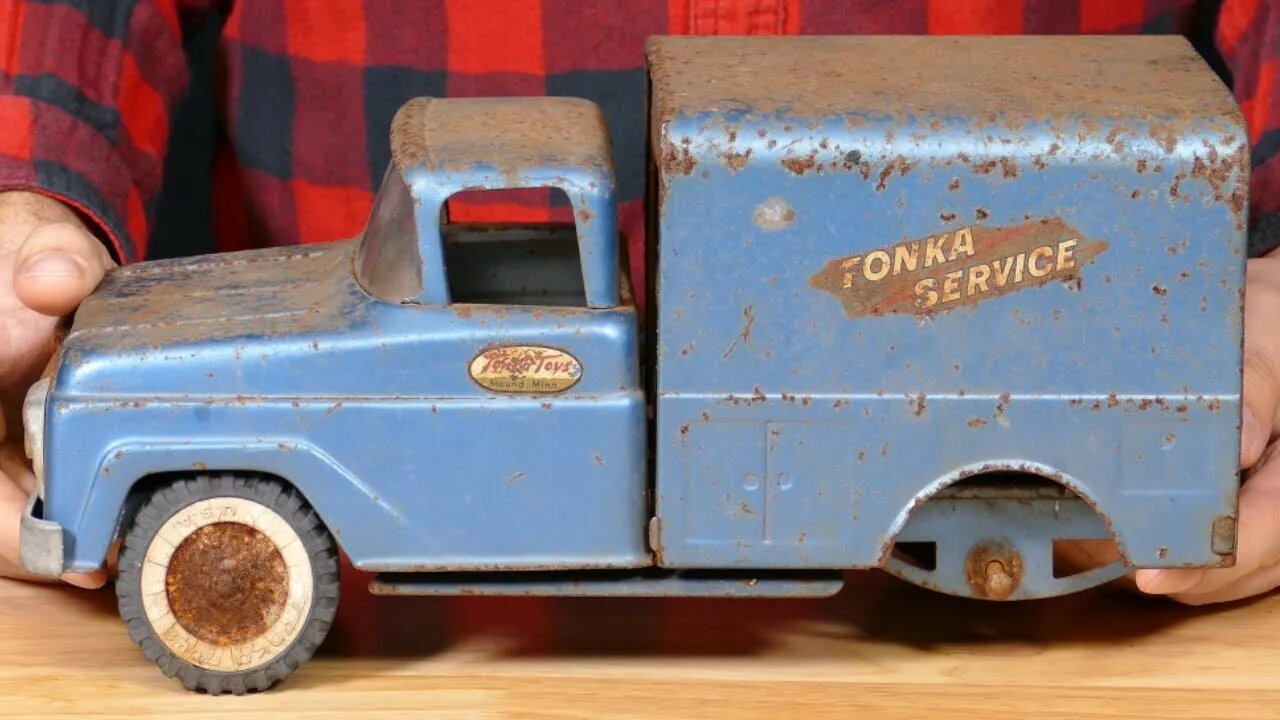 Rusty 1960 Tonka Service Truck Restoration