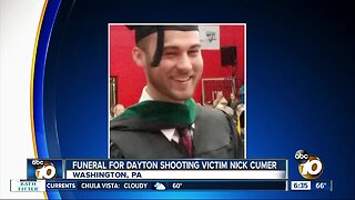 Funeral for Dayton shooting victim Nicholas Cumer