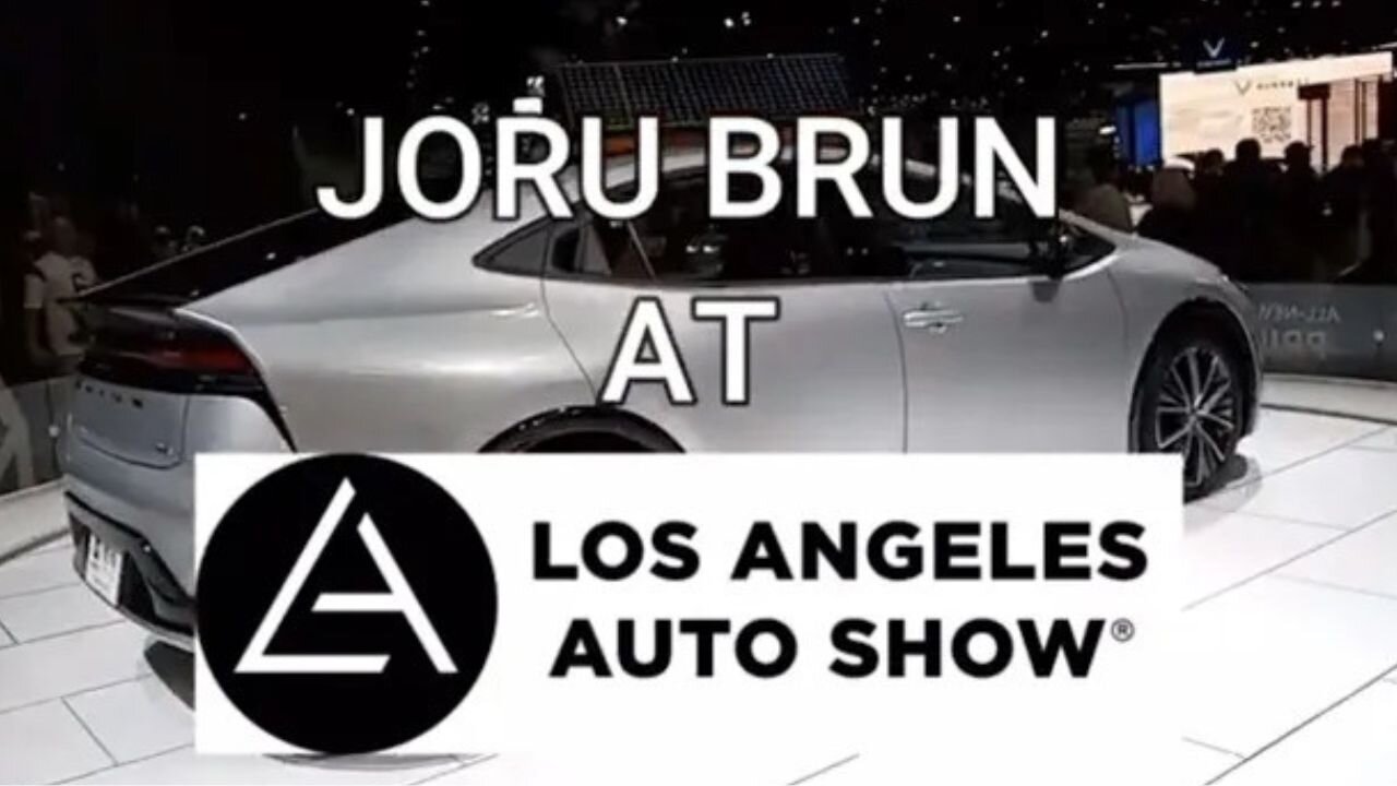 Joru Brun At Los Angeles Auto Show