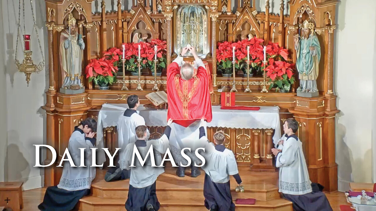 Holy Mass for Tuesday June 1, 2021