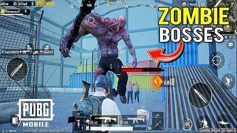 Fight with zombie boss