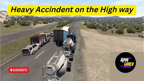 Moving Two Chemical Vans Together in American Truck Simulator