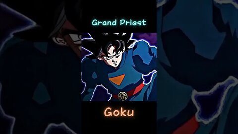 Grand Priest Goku is 🐐🔥🔥 #shorts #short #dragonball #anime #goku