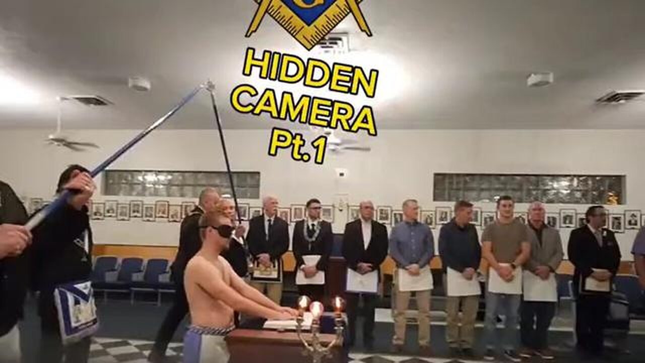 EVIL!!! SECRET VIDEO OF FREEMASON (LUCIFERIAN) CEREMONY