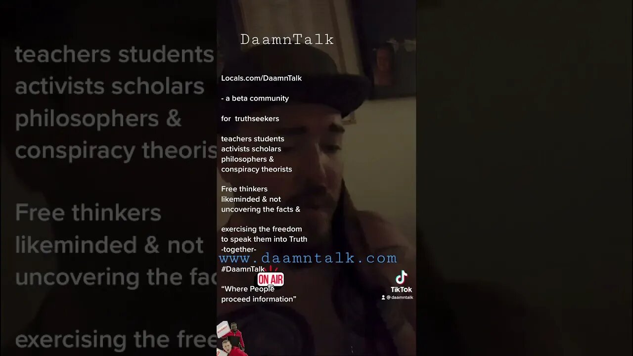 DaamnKam - Rhythm And Poetry ‘Fireball Flu Corona w/ lime chaser - TalkFight for freedom - DaamnTalk