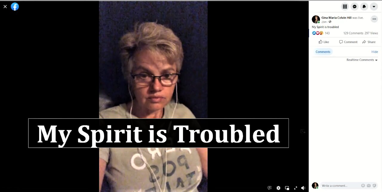 My Spirit is Troubled