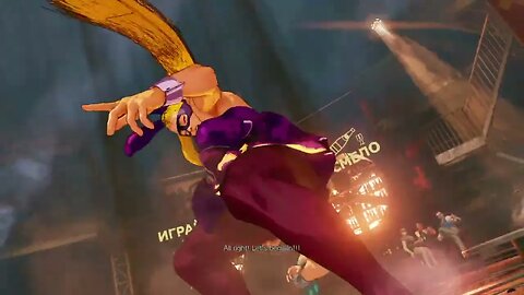 STREET FIGHTER V: R. Mika Vs. Karin