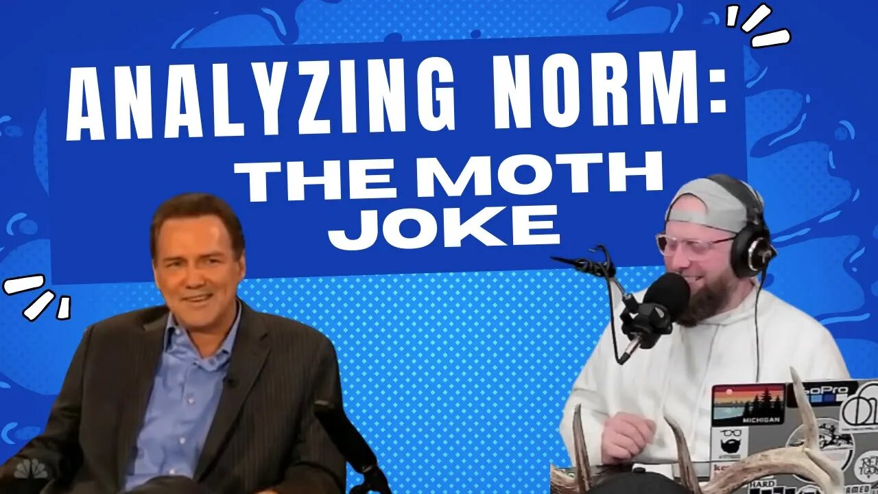 Reacting and analyzing the greatest moth joke ever told by Norm Macdonald with Conan O’Brien