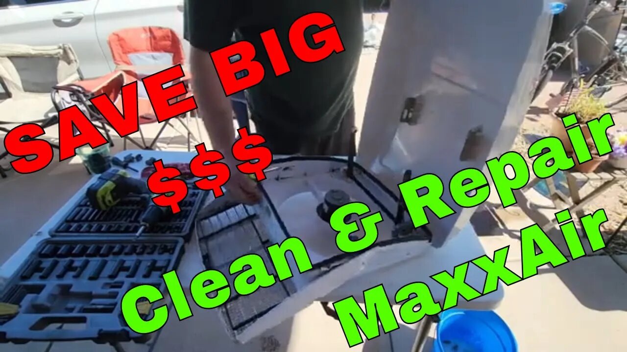 SAVE $$$ Repair / Clean MaxxAir Fan, Very easy!!