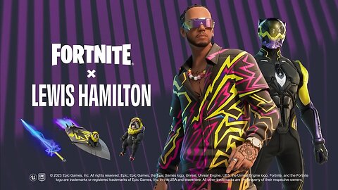 Lewis Hamilton fortnite