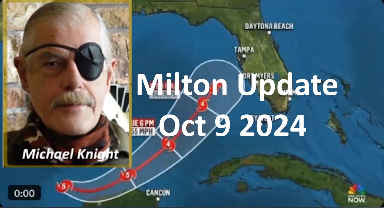 Hurricane Milton Update 10- 9 2024