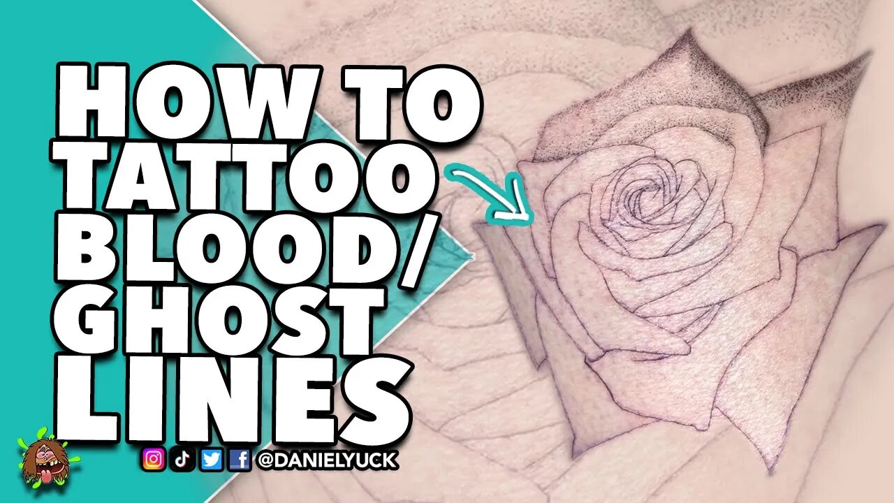 How To Tattoo Ghost/Blood Lines