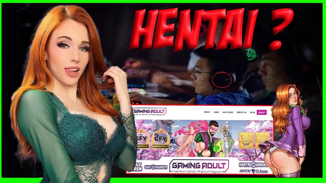 Amouranth named Brand Ambassador at Hentai Game Company