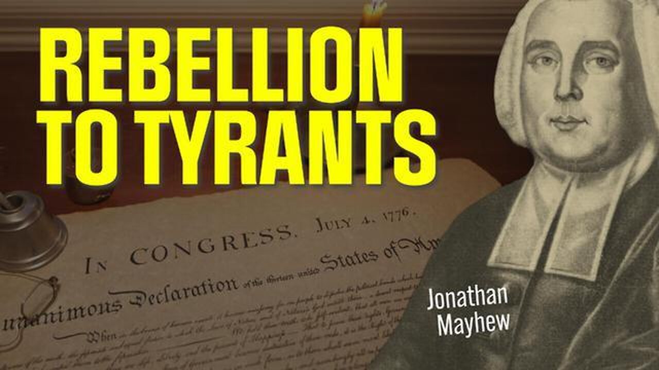 REBELLION TO TYRANTS ✡️: THE SERMON THAT SPAKED THE REVOLUTION [2024-09-27] - MICHAEL BOLDIN (VIDEO)