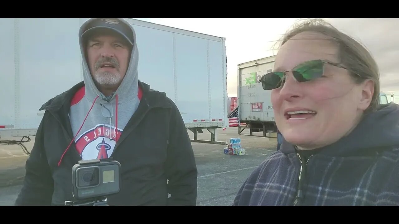 First Interview of the people's convoy in Adelanto / meet up with Dave in Cali