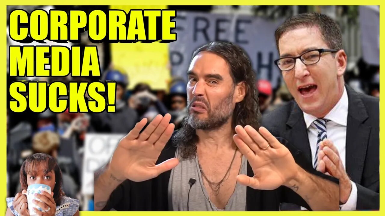 Russell Brand & Glenn Greenwald - Why Corporate MEDIA Is FAILING (clip)