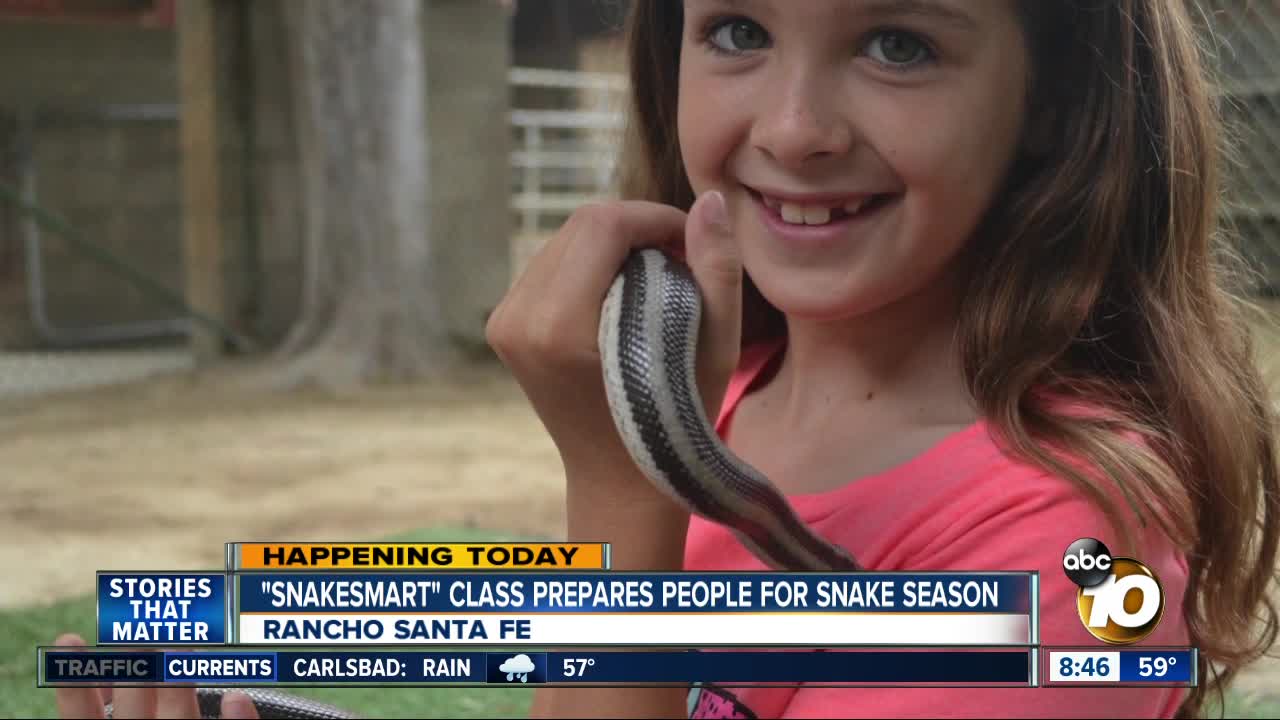 "snakesmart" class prepares people for snake season