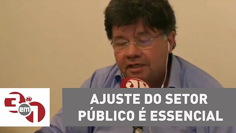 Madureira: Ajuste do setor público é essencial para melhoria da economia brasileira