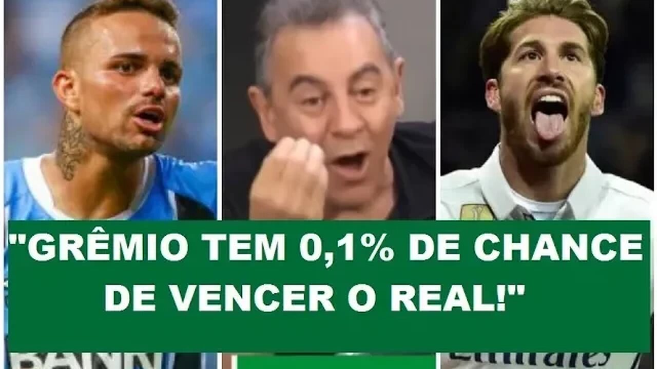 Flavio Prado vê 0,1% de chance de o GRÊMIO vencer o REAL!