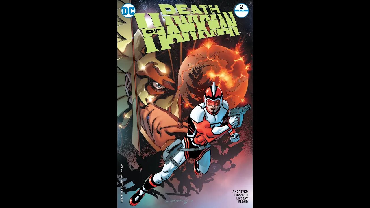 DEATH OF HAWKMAN #2 REVIEW. The downfall of DC comics is very prevalent in this book.