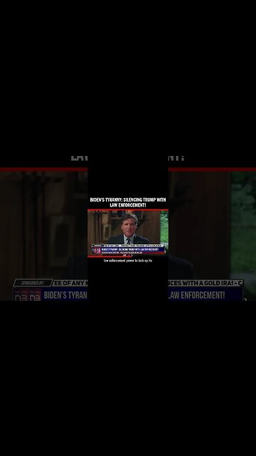 Biden's Tyranny: Silencing Trump with Law Enforcement!