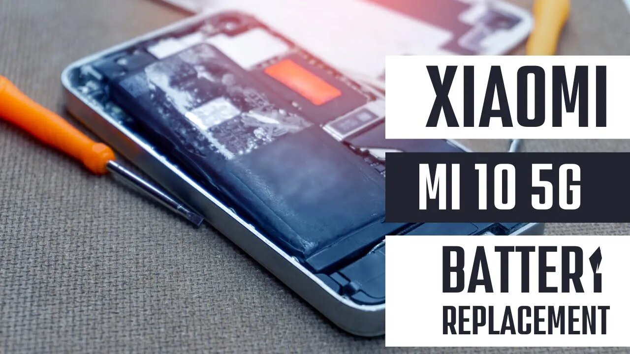 Xiaomi Mi 10 5G | Battery replacement | Repair video