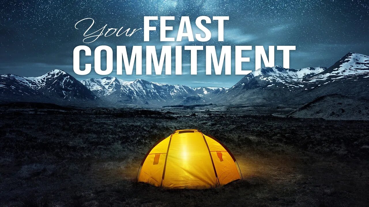 "Your Feast Commitment," Sabbath Livestream, September 4, 2021