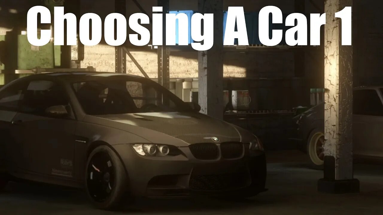 NEED FOR SPEED THE RUN Choosing A Car 1 (BMW)