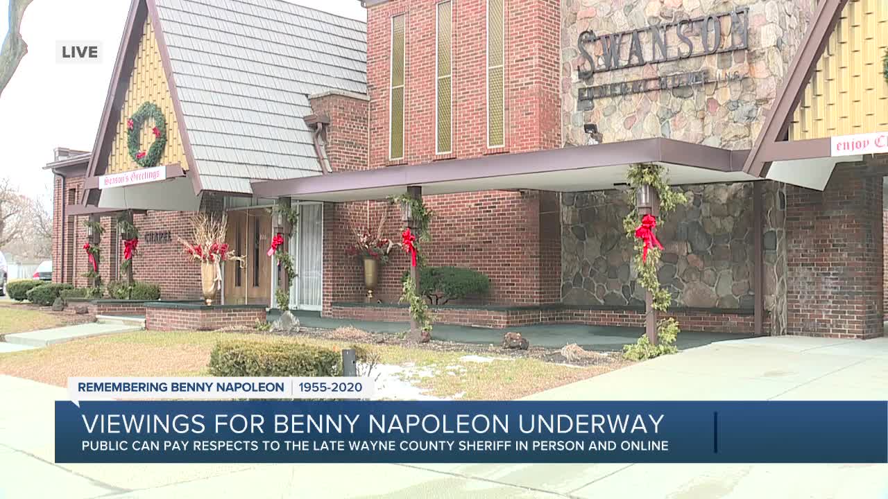 Visitation begins for Benny Napoleon