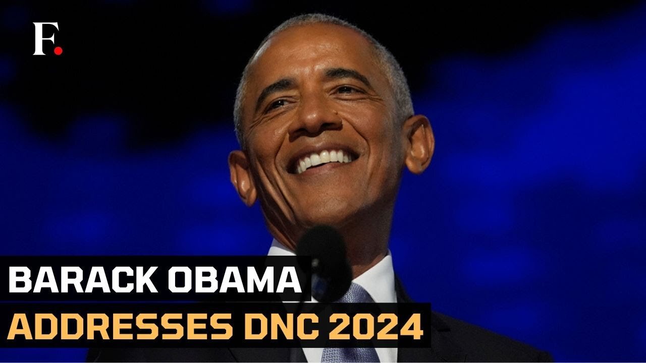 Democratic National Convention 2024: Barack Obama Rouses Crowds for Kamala Harris |US Elections 2024