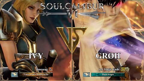 SoulCalibur VI — Amesang (Ivy) VS xA Tragic Endx (Grøh) | Xbox Series X Casual