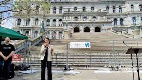 5.16.2022 LIVE Albany New York SAVE the Children Rally sponsored by Children's Health Defense