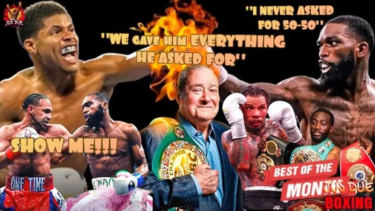 BOB ARUM SAY WE GAVE FRANK MARTIN EVERYTHING HE ASKED FOR |FRANK MARTIN SAY I NEVER ASKED FOR 50-50