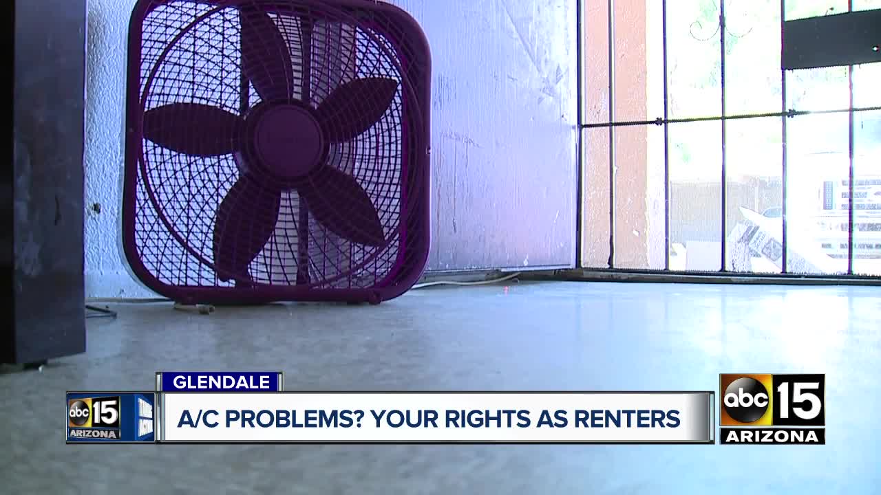 Renters say apartments in Glendale have been without A/C for weeks