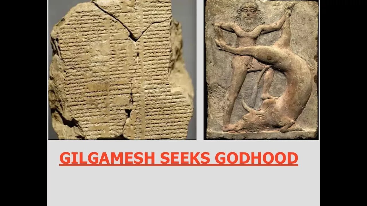 Suppressed, Ancient Sumerian Tablet - Gilgamesh Battles a Demon for Godhood