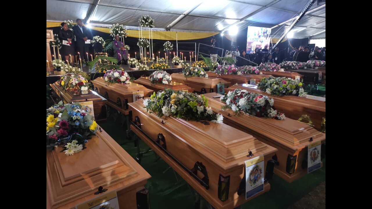 Mass funeral for Enyobeni Tavern victims