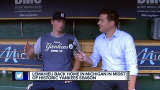 DJ LeMahieu back home in the midst of historic Yankees season