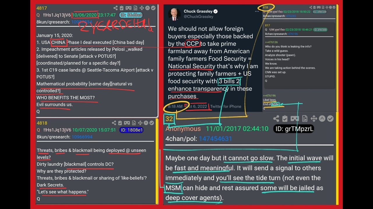 🦅🇺🇲Grassley Crumbs🇺🇲🦅 10/06/22