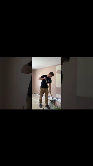 In 30 seconds to paint one wall 😍