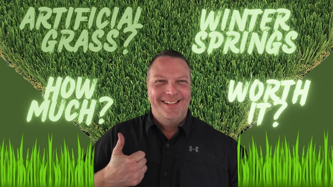 Winter Springs - Artificial Turf Time Lapse and Review