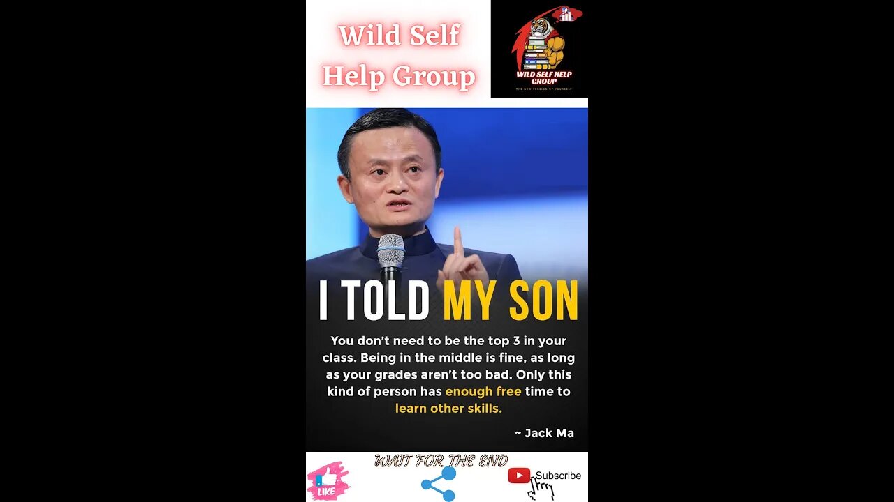 🔥I told my son by jack ma🔥#shorts🔥#viralshorts🔥#motivation🔥#wildselfhelpgroup🔥