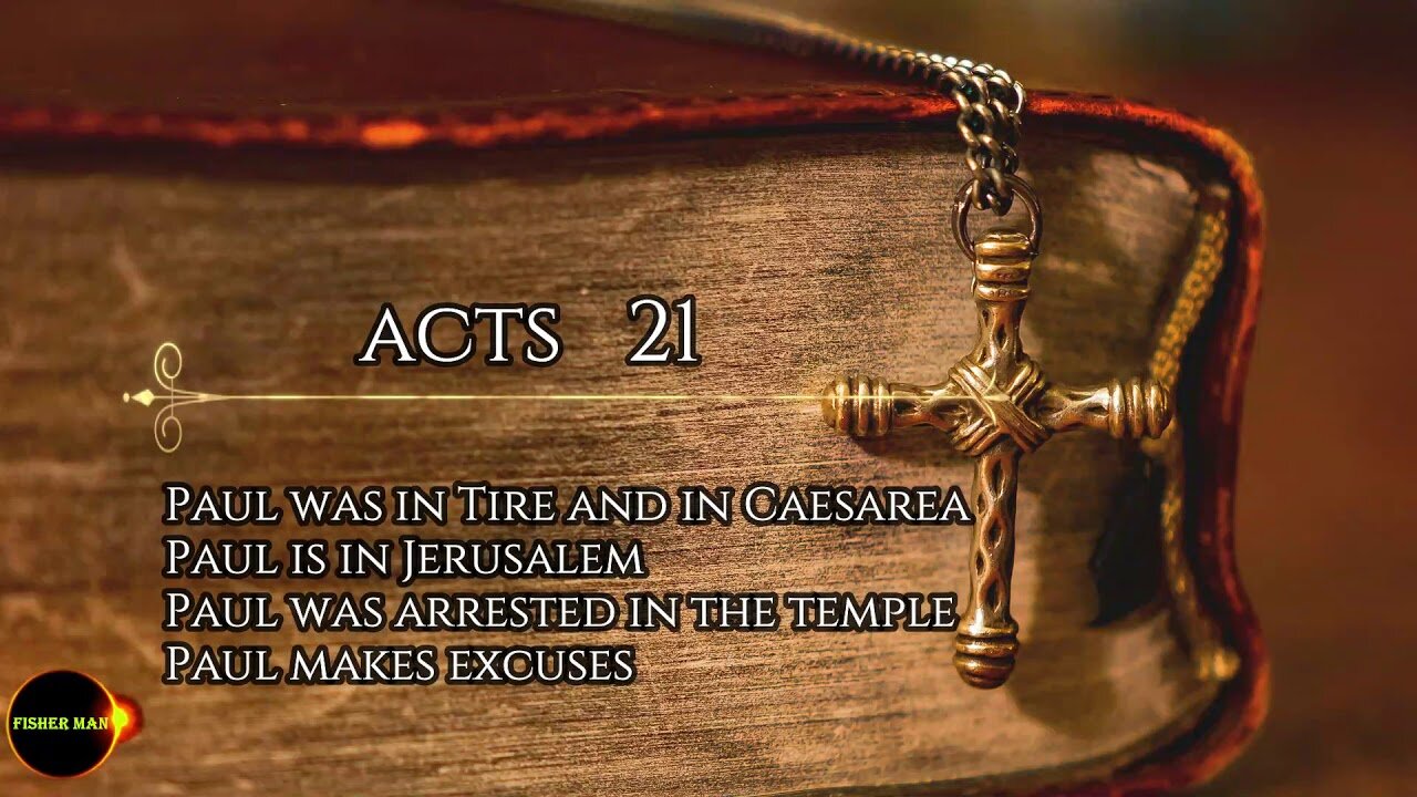 Acts 21:1-14 Sunday Teaching (11-10-24) Pastor Greg Tyra