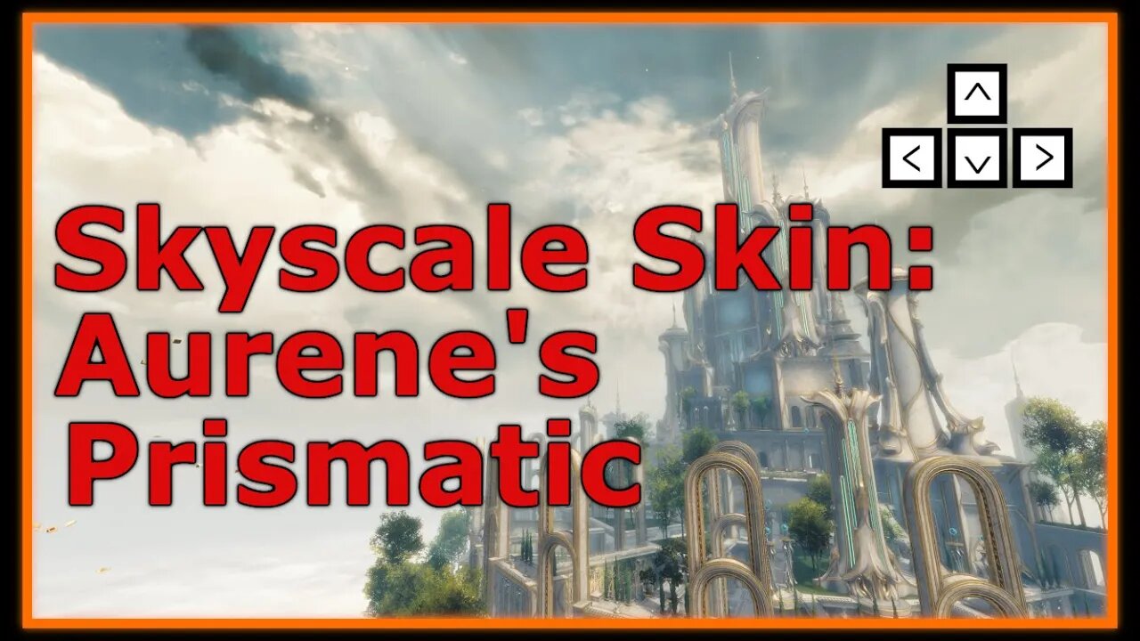 GW2 Aurene's Prismatic Skyscale Skin