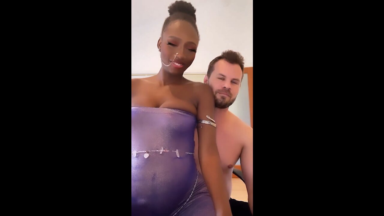 Interracial Couple Play Who First