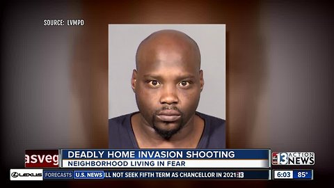 Police identify intruder suspected of shooting, killing elderly man in west Las Vegas