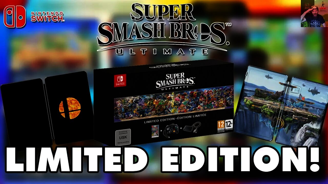 Smash Bros Ultimate LIMITED EDITION Revealed!