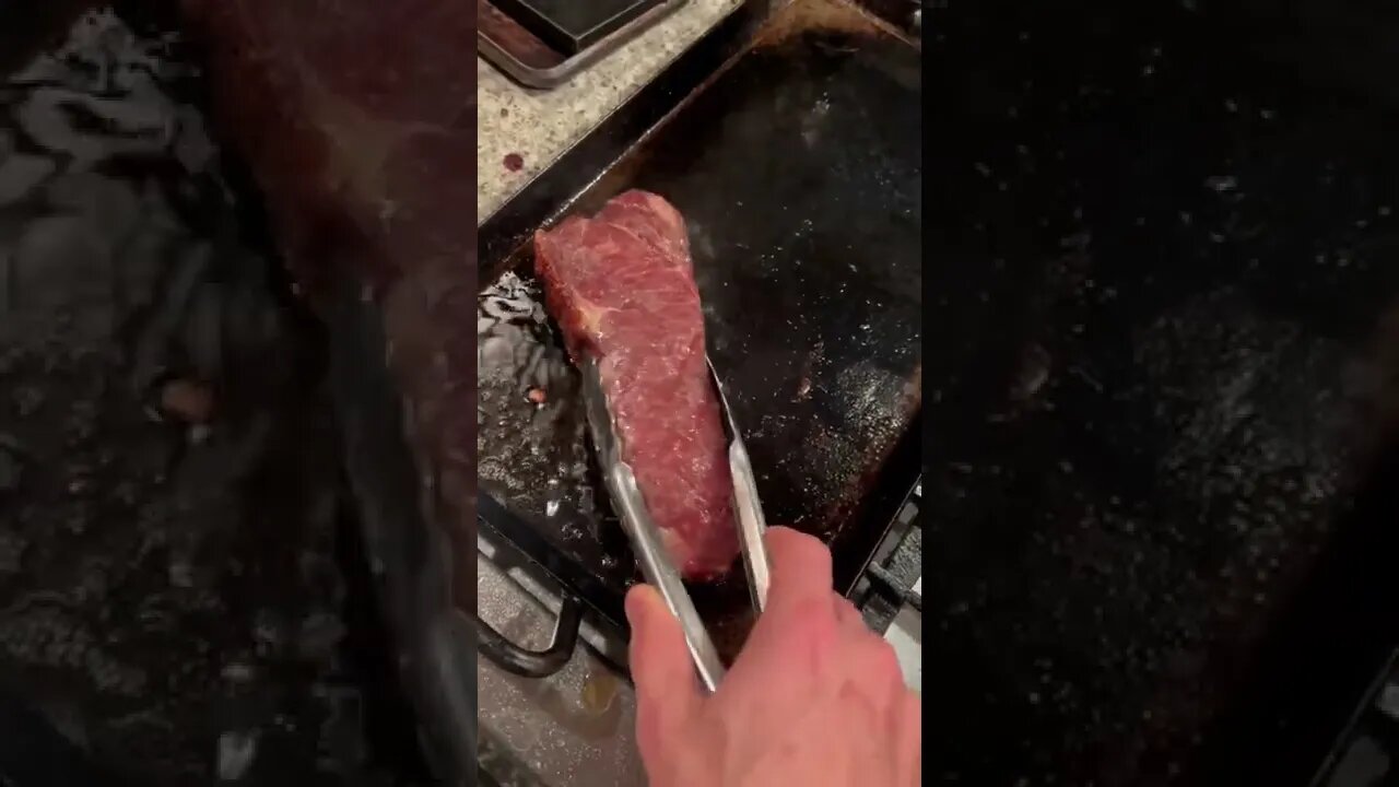 Every Steak needs a Sizzle #shorts #food