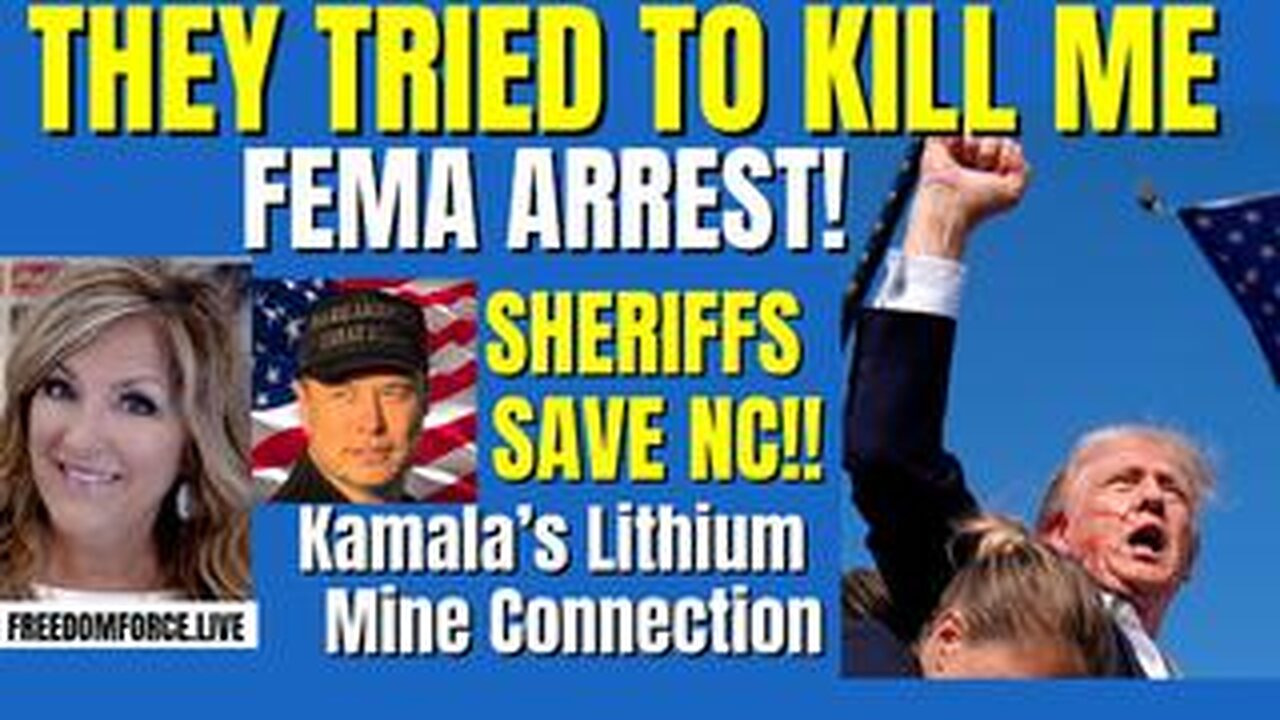 Trump, Elon, FEMA, Sheriff Arrests