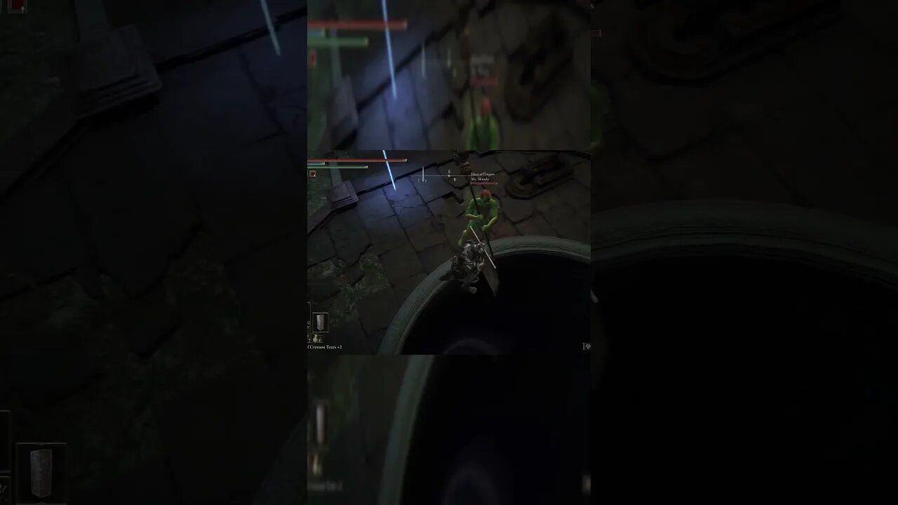 Just drop down....